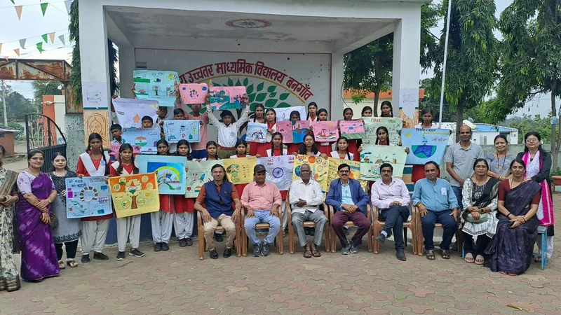 सेवा संकल्प अभियान 2026: शासकीय उ.मा.वि.बनगांव में चित्रकला एवं भाषण प्रतियोगिता आयोजित